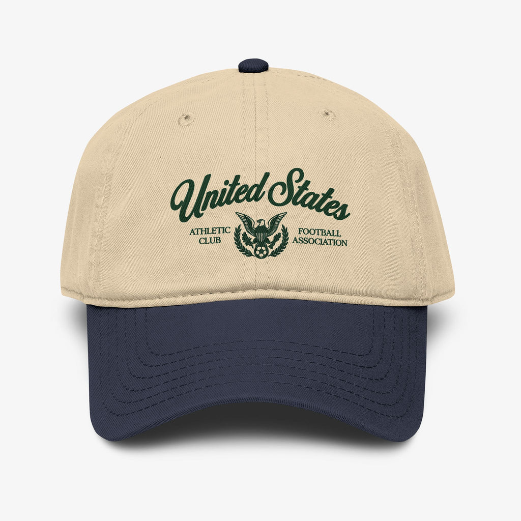 United States 2026 World Cup Vintage Soccer Cap | Premium Heritage Dad Hat