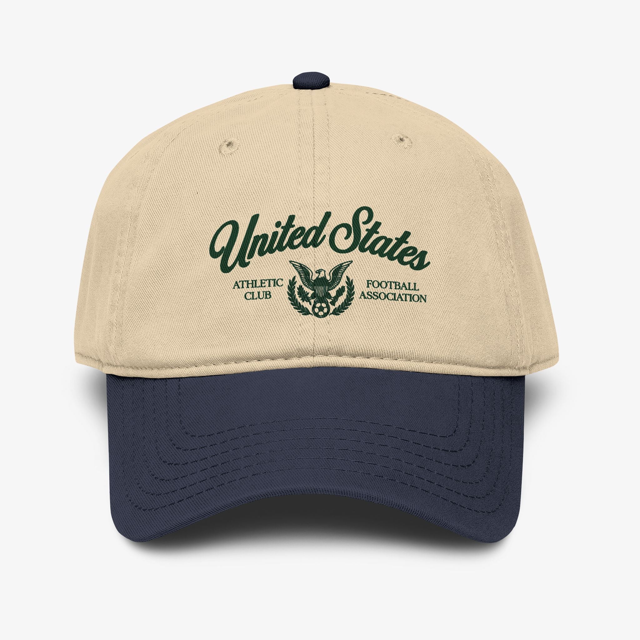 United States 2026 World Cup Vintage Soccer Cap | Premium Heritage Dad Hat