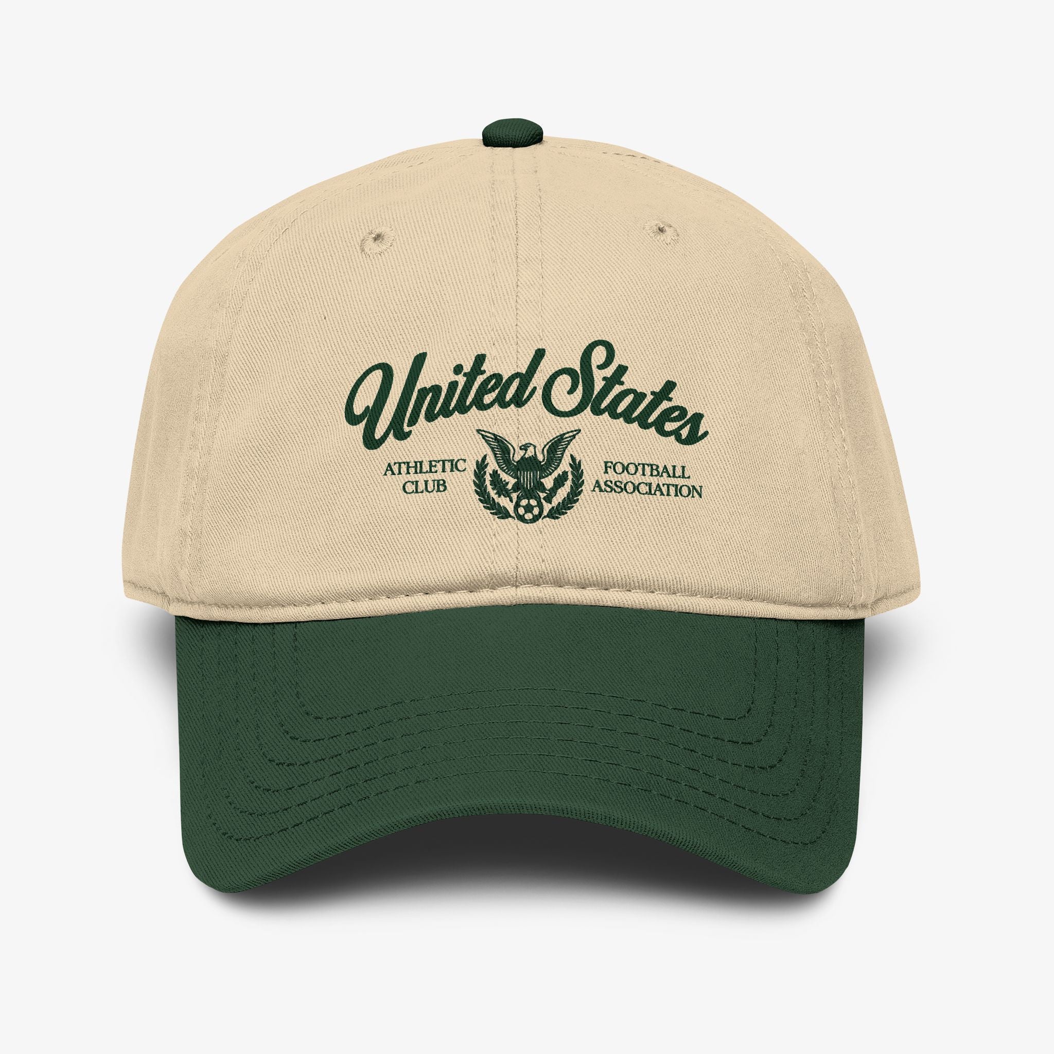 United States 2026 World Cup Vintage Soccer Cap | Premium Heritage Dad Hat