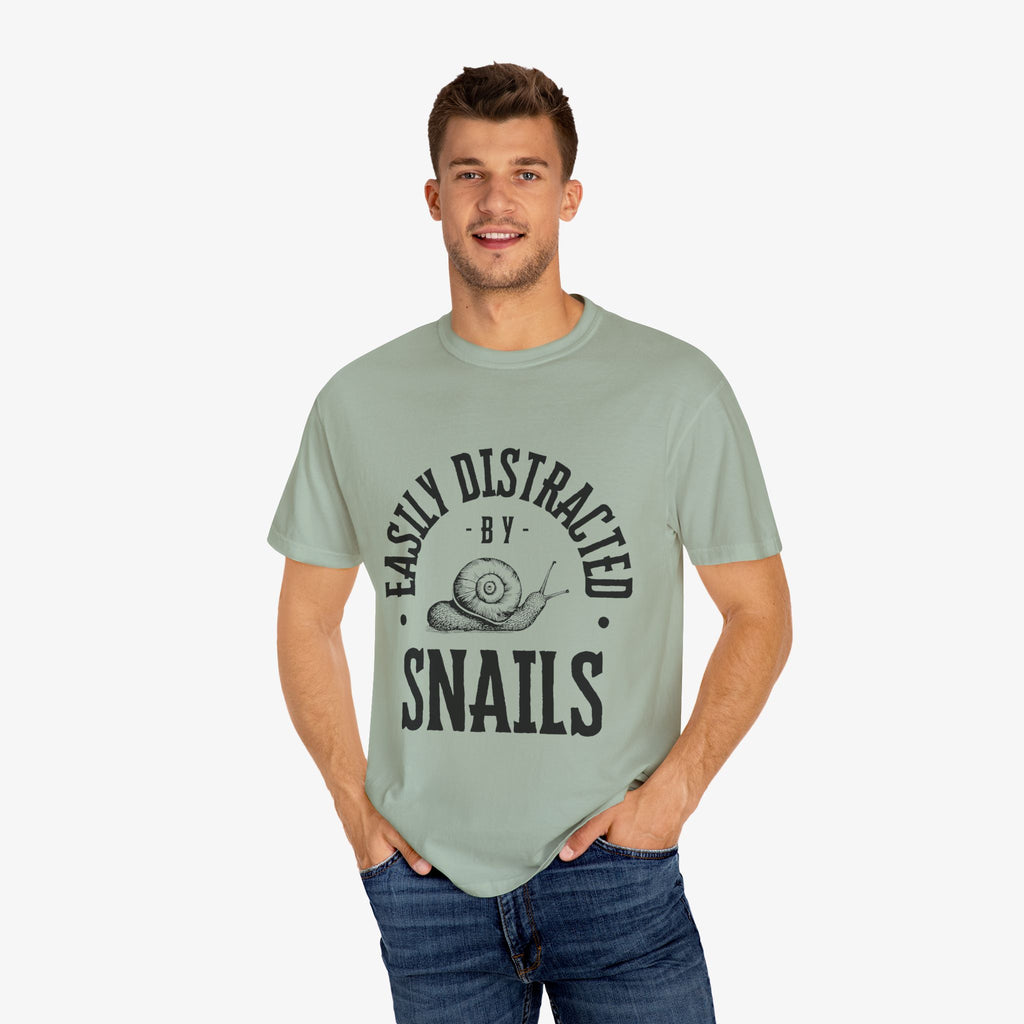 Distracted by Snails T Shirt
