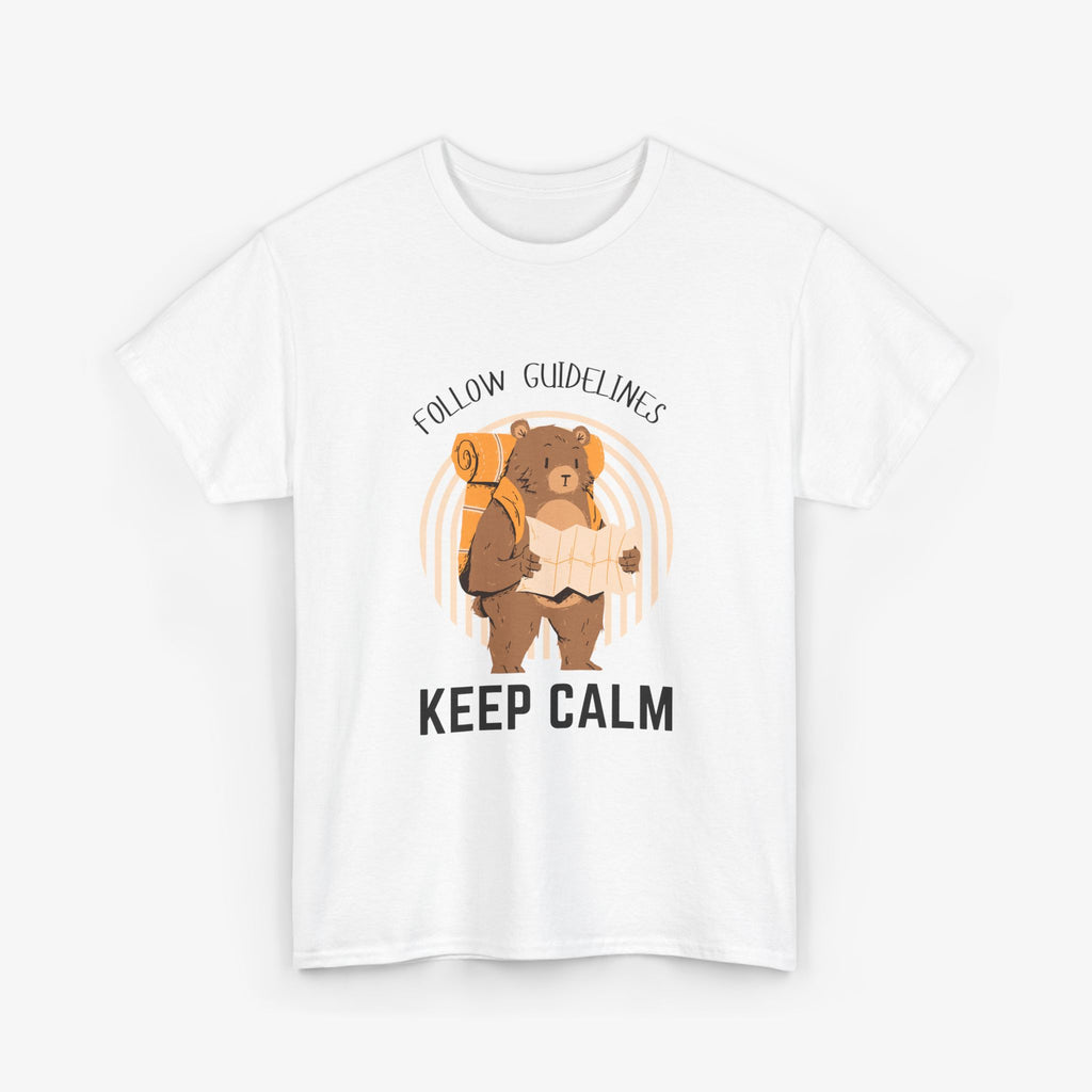 Keep Calm and Follow the Guidelines T Shirt – Travel Edition