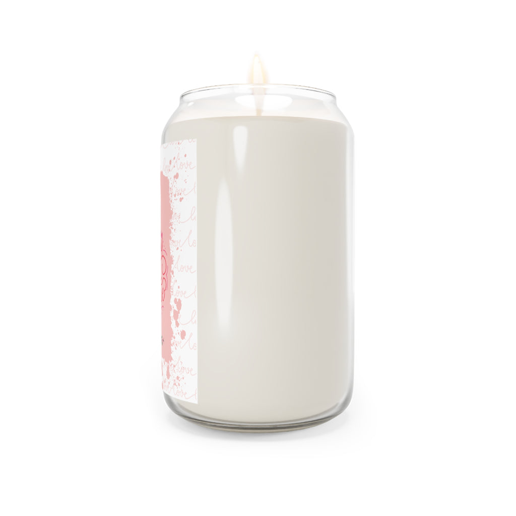"The Sentiment" Scented Soy Candle | "You Set My Soul On Fire" | Anniversary Keepsake