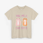 You, Me & The Cats T Shirt – Cat Edition