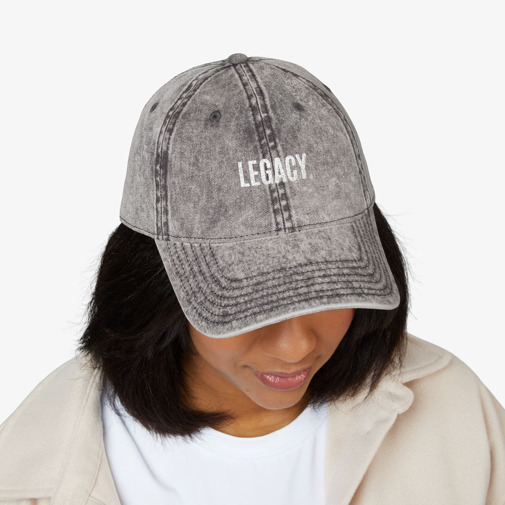 Legacy Embroidered Cap – Vintage Edition