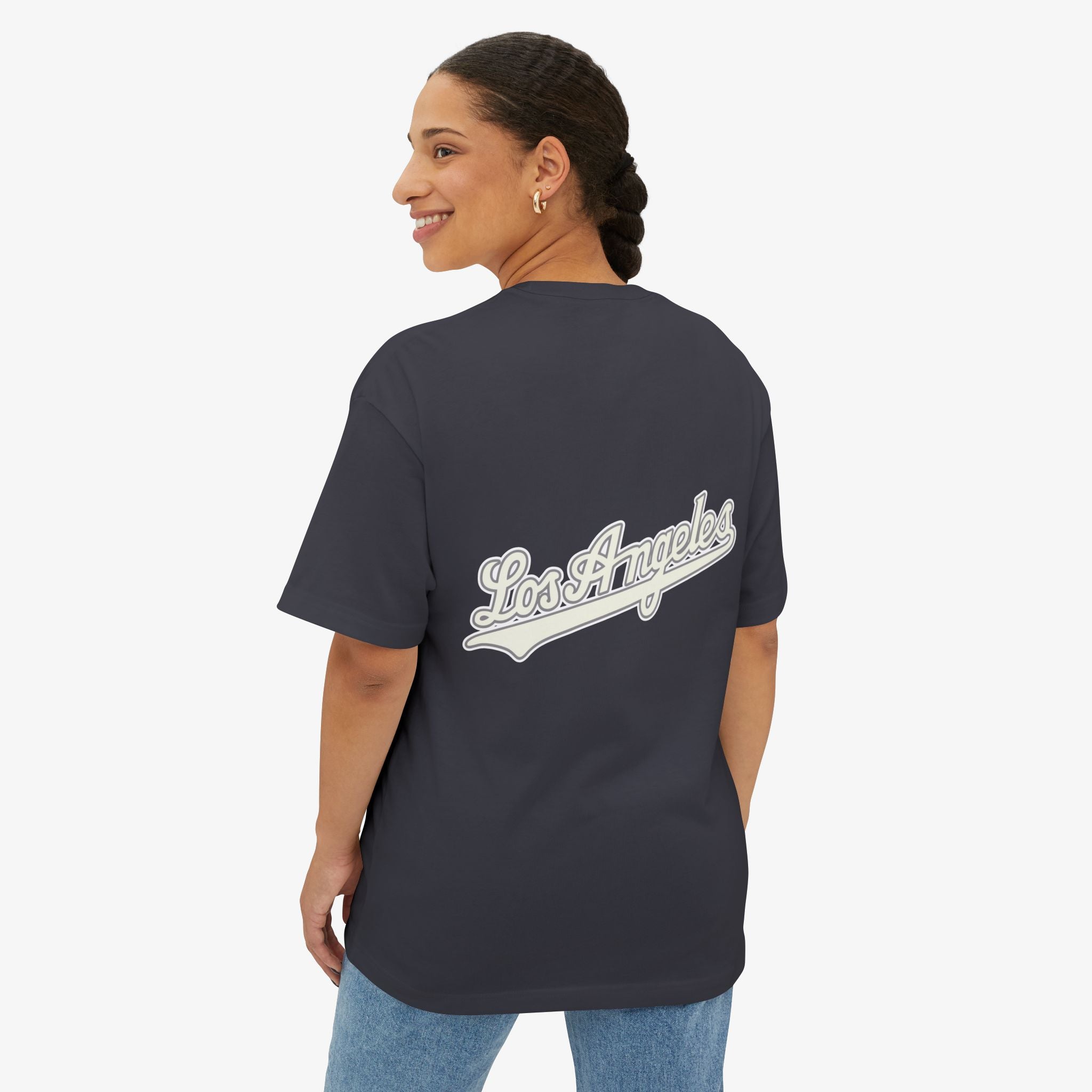 LA Baseball Boxy Tee
