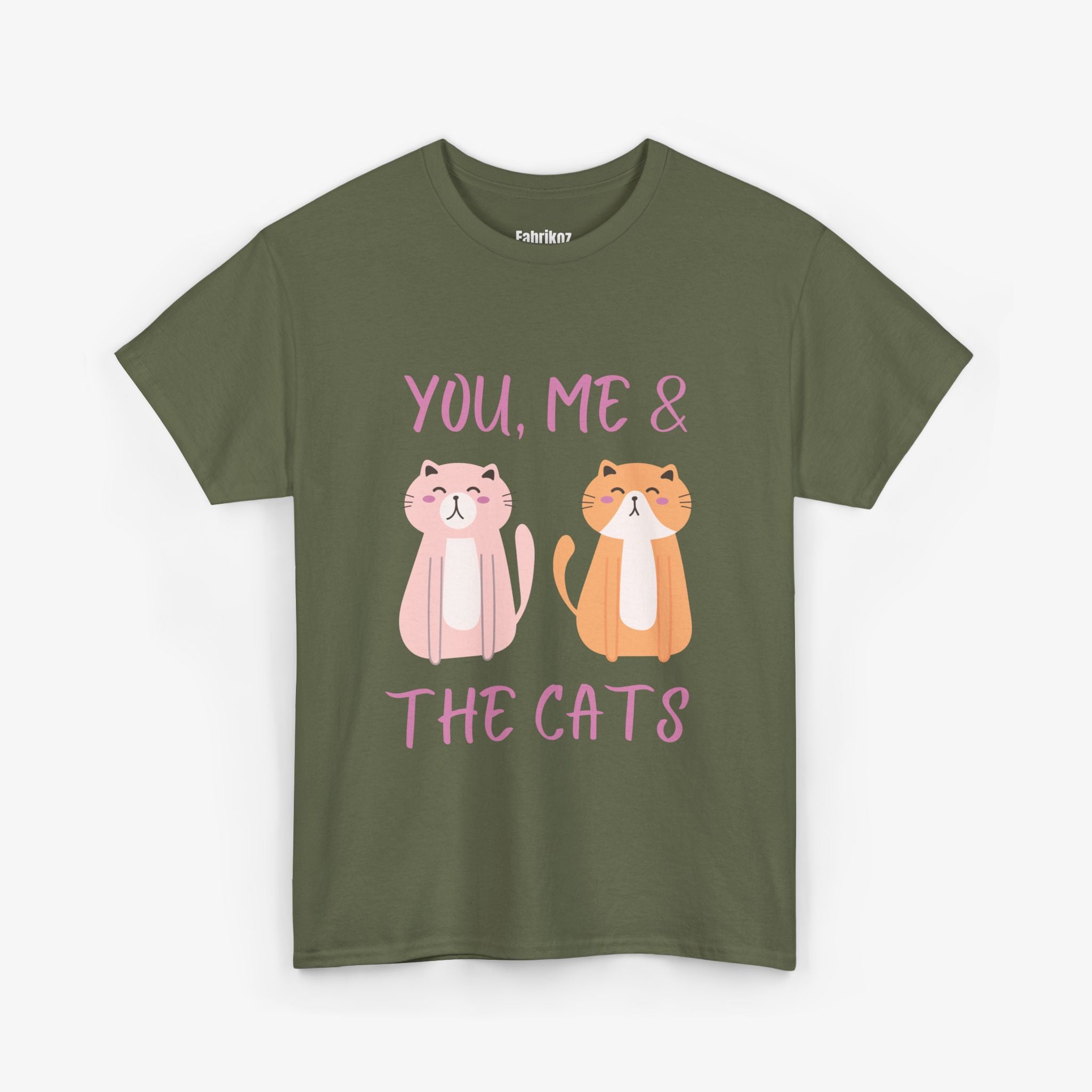 You, Me & The Cats T Shirt – Cat Edition