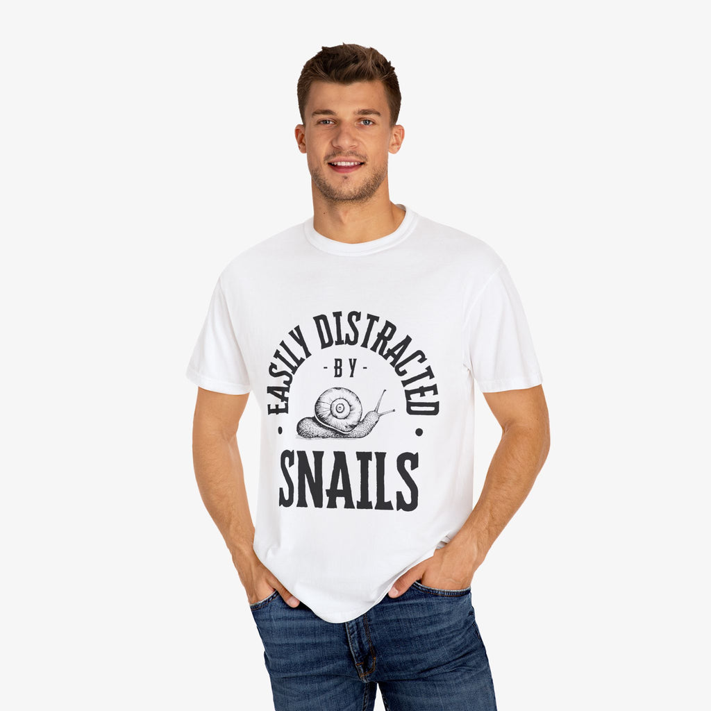 Distracted by Snails T Shirt