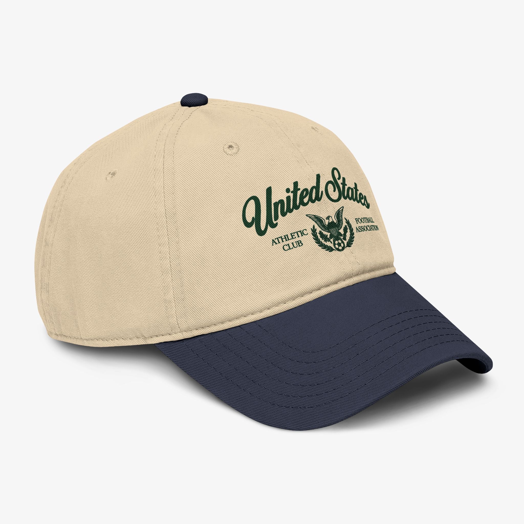 United States 2026 World Cup Vintage Soccer Cap | Premium Heritage Dad Hat