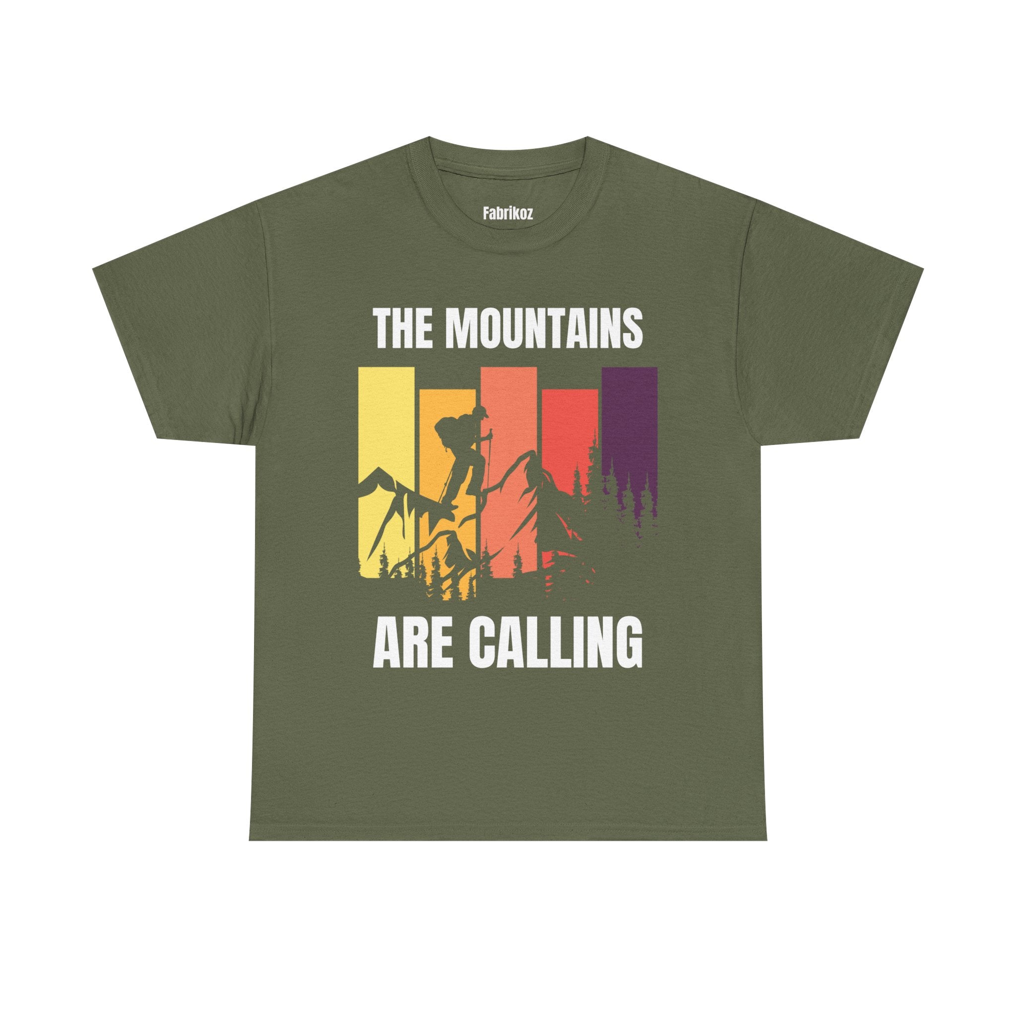The Mountains are Calling T Shirt - Travel Edition