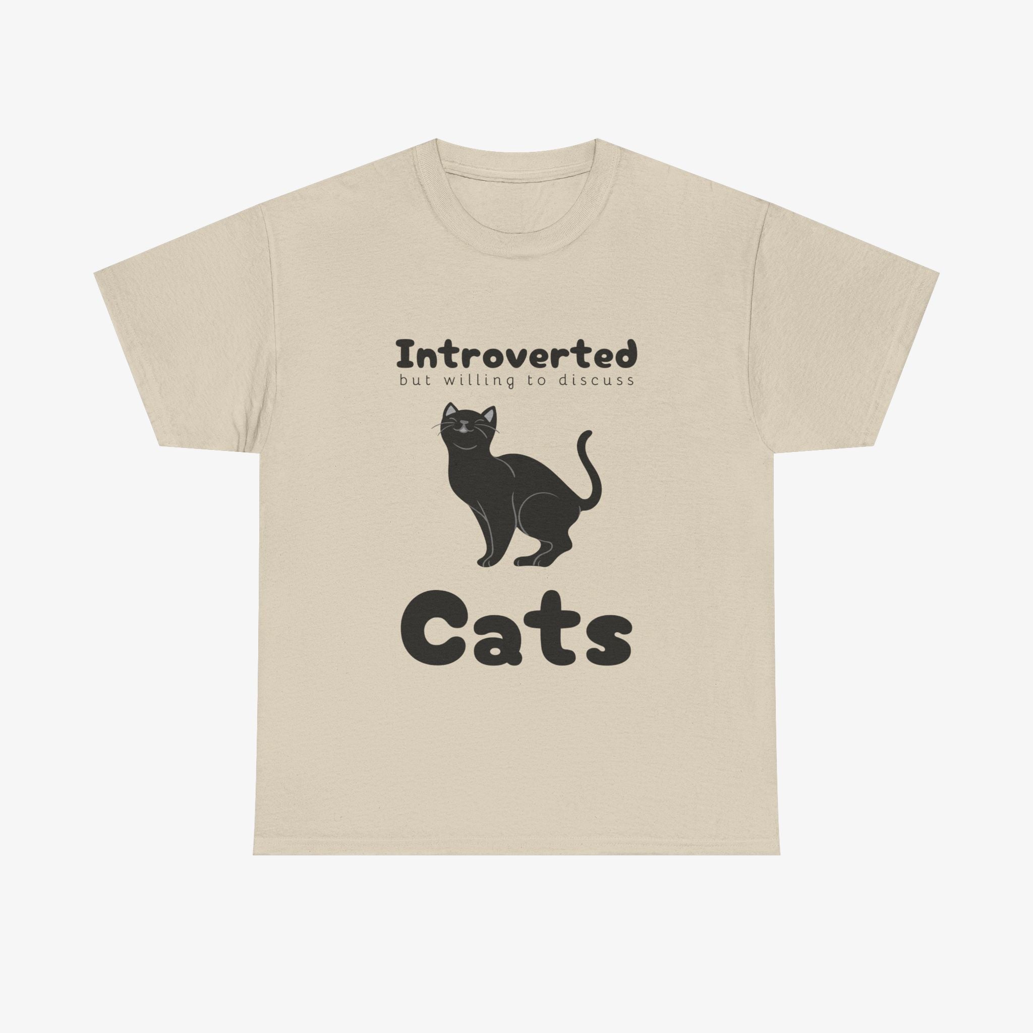Cat Introvert T Shirt