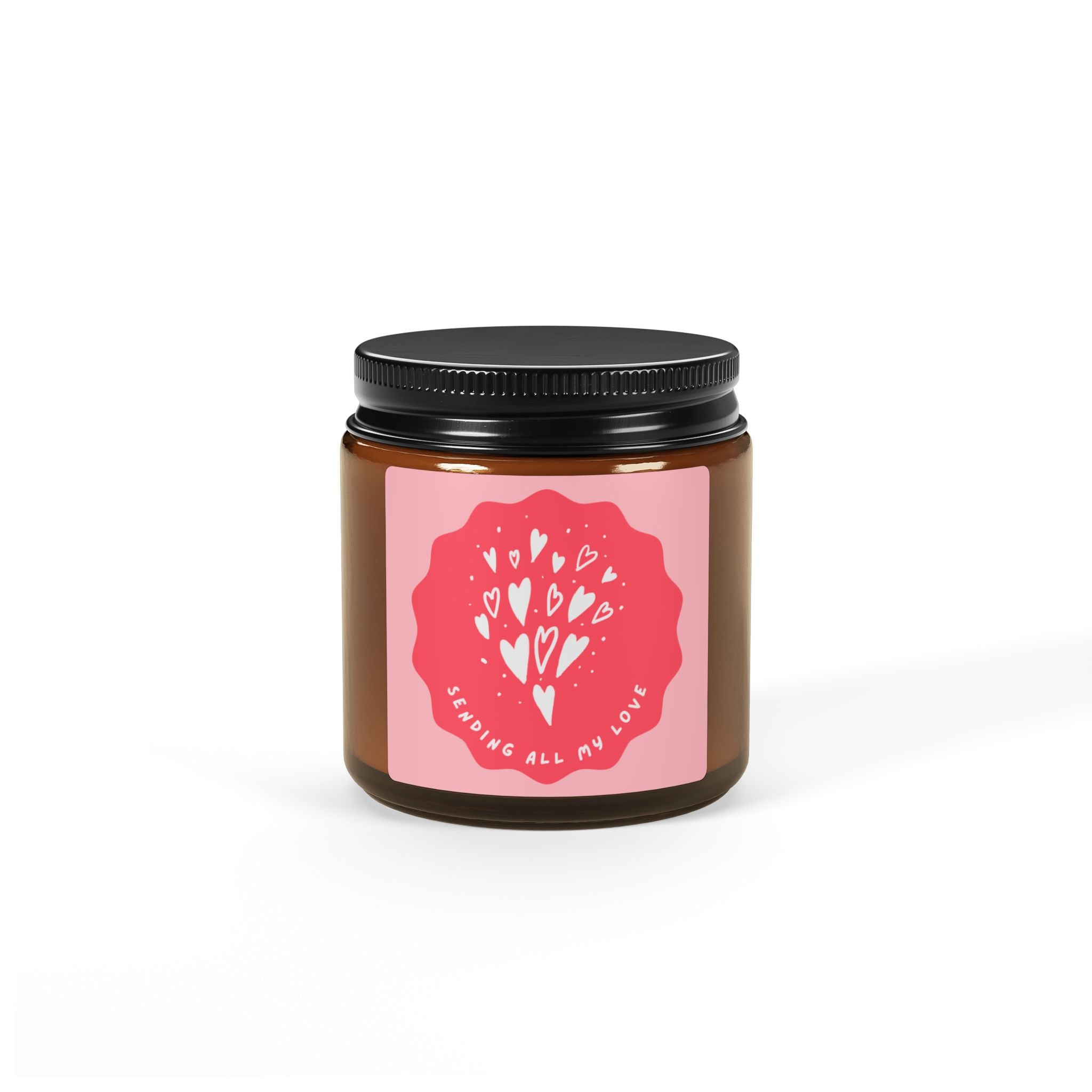 Copy of Scented Soy Candle (Multi-Size, Amber Jar)