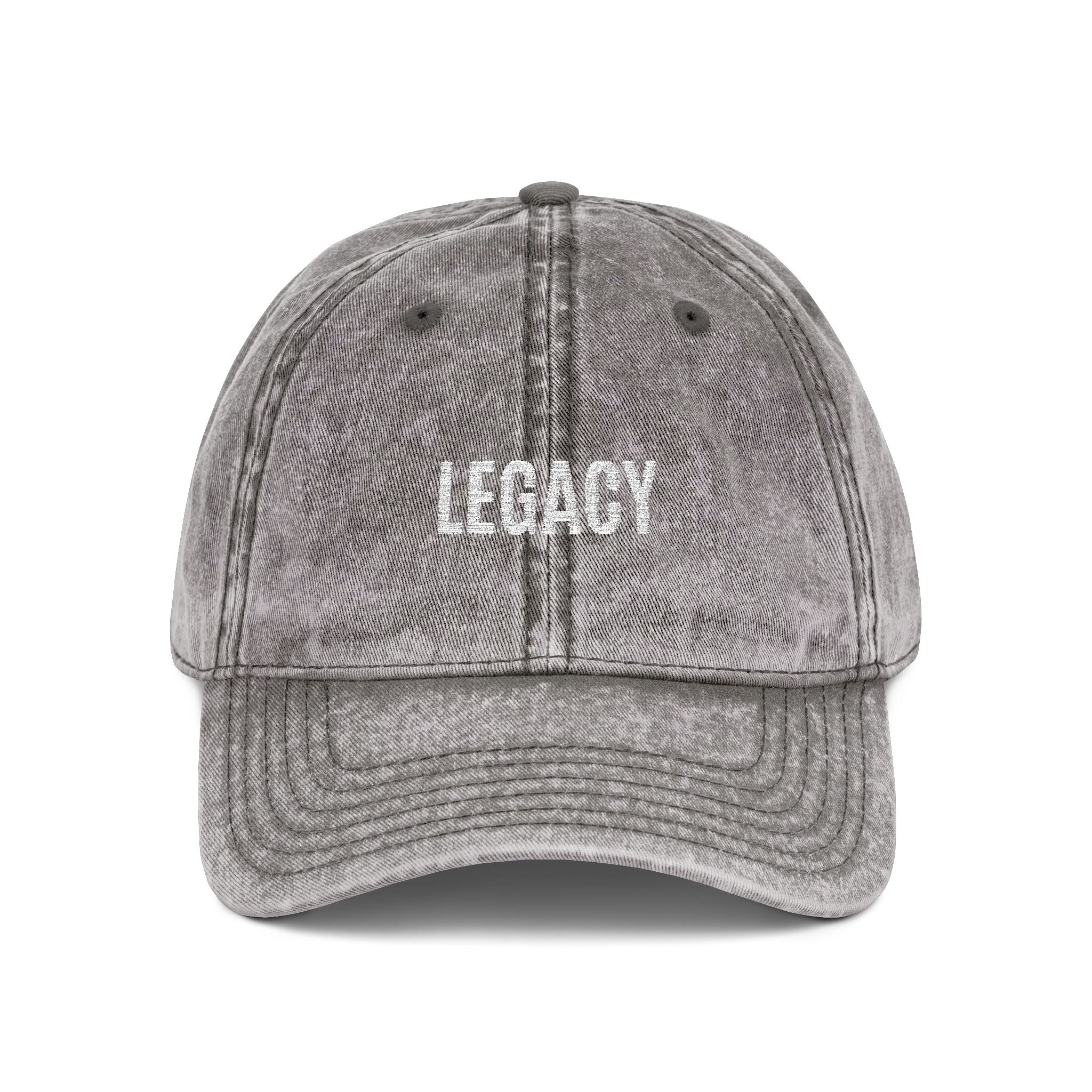 Legacy Embroidered Cap – Vintage Edition
