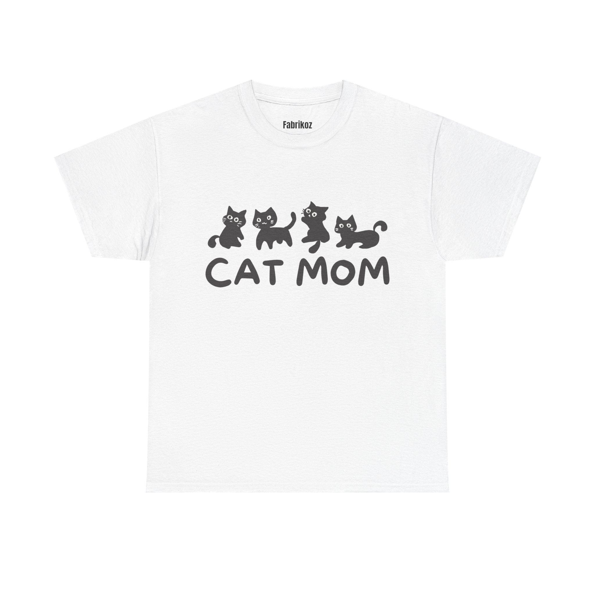 Cat Mom T Shirt